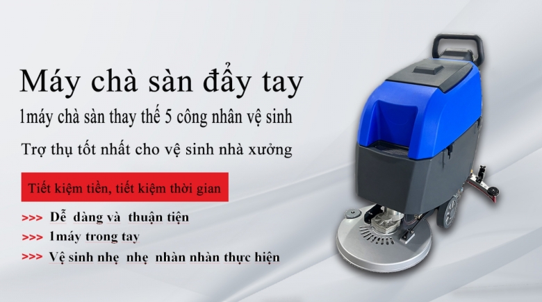 Máy chà sàn đẩy tay M2655